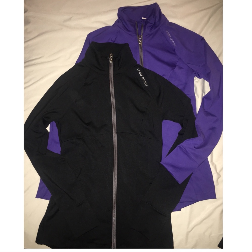2 for 1 Under Armour Lightweight Zip Ups